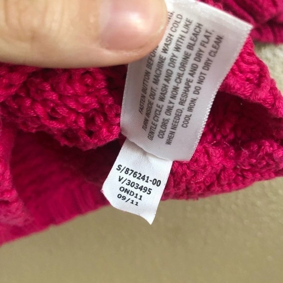 Old Navy Bright Link Cardigan Size 6-12M - Picture 2 of 4